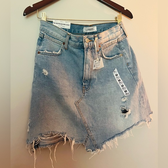 Zara Dresses & Skirts - NWT Zara The Destroyed Mini Skirt